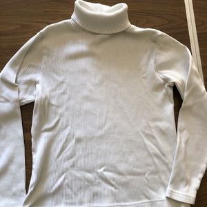 White turtleneck